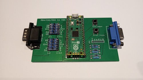 Mda cga ega - to, video
