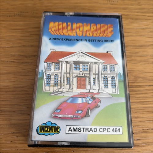 Millionaire amstrad tape - millionaire,